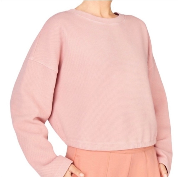 FABLETICS Anna tie back sweatshirt open back gym fitness - Picture 7 of 7